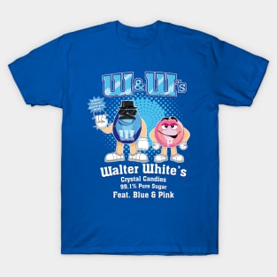 W&W's Crystal Candy Fet. Blue and Pink T-Shirt